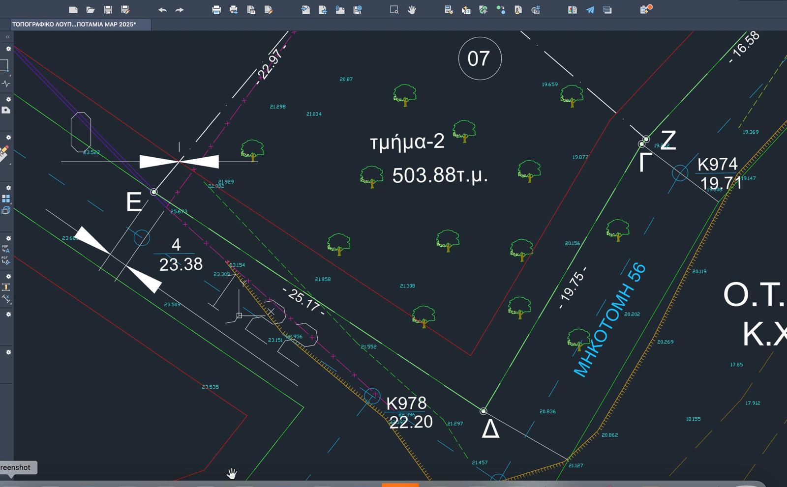 AutoCAD Technical Plan
